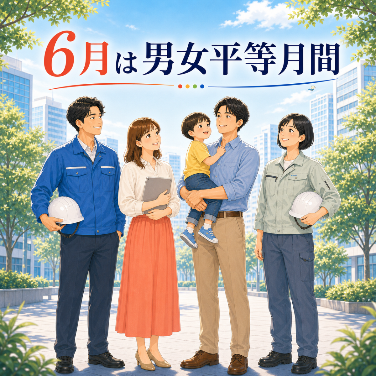 【6月は「男女平等月間」です】